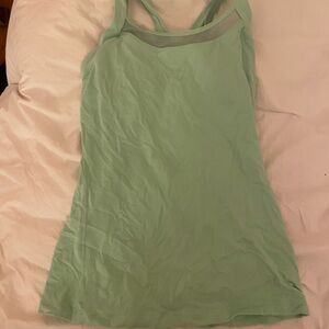 Lululemon Athletica Light Green Tank Top
